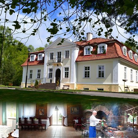 Hotel Ksiezycowy Dworek ケントシン エクステリア 写真